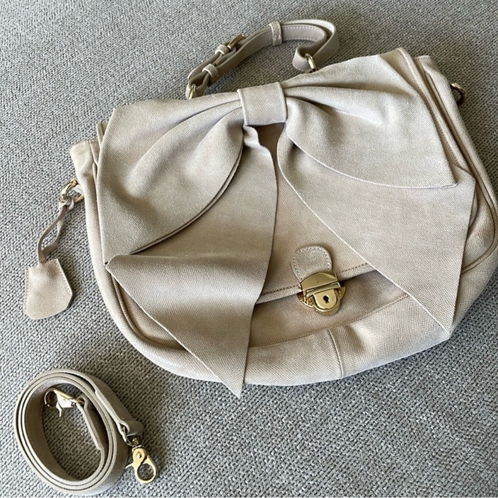 RED VALENTINO || Suede Crossbody